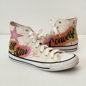 Chuck Taylor All Star Converse Airbrush Graffiti Size Women 7 | Men 5